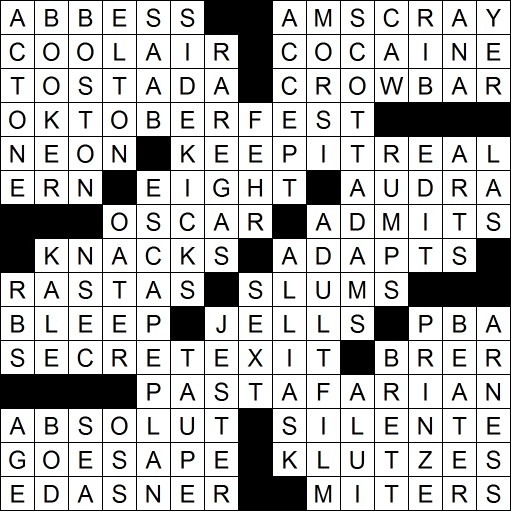 Friday December 12 2014 Crossword By Evan Birnholz