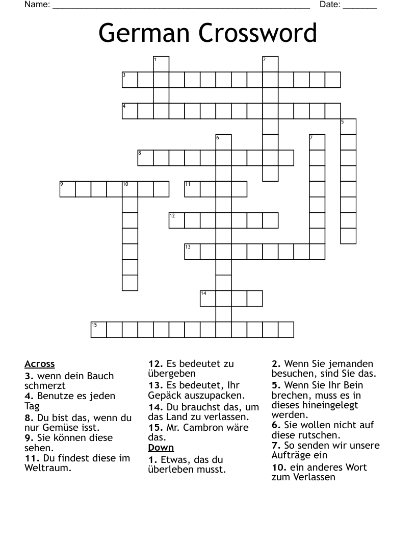 German Article Crossword Clue BAHIA HAHA