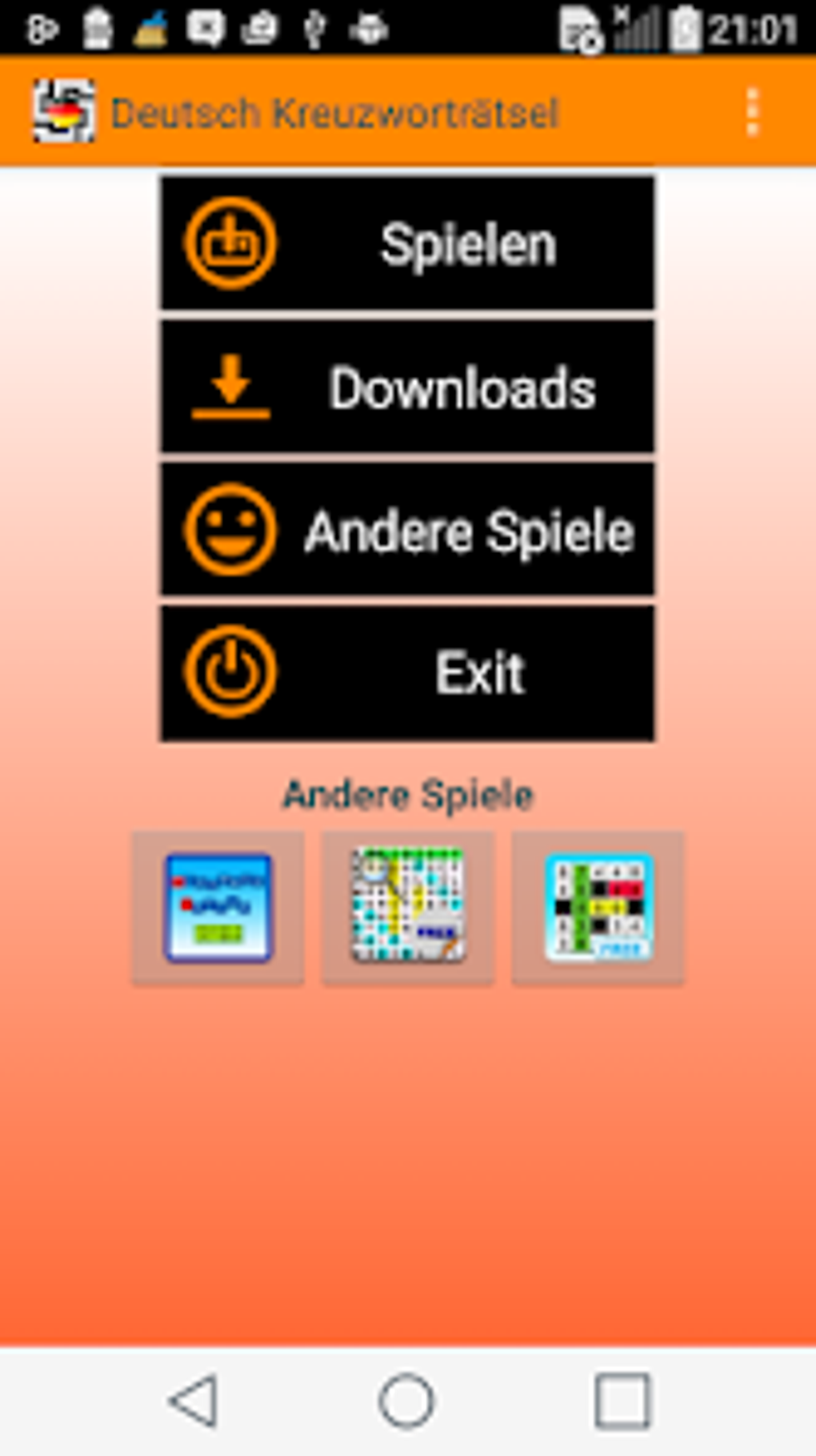 German Crossword Puzzles Free For Android Download