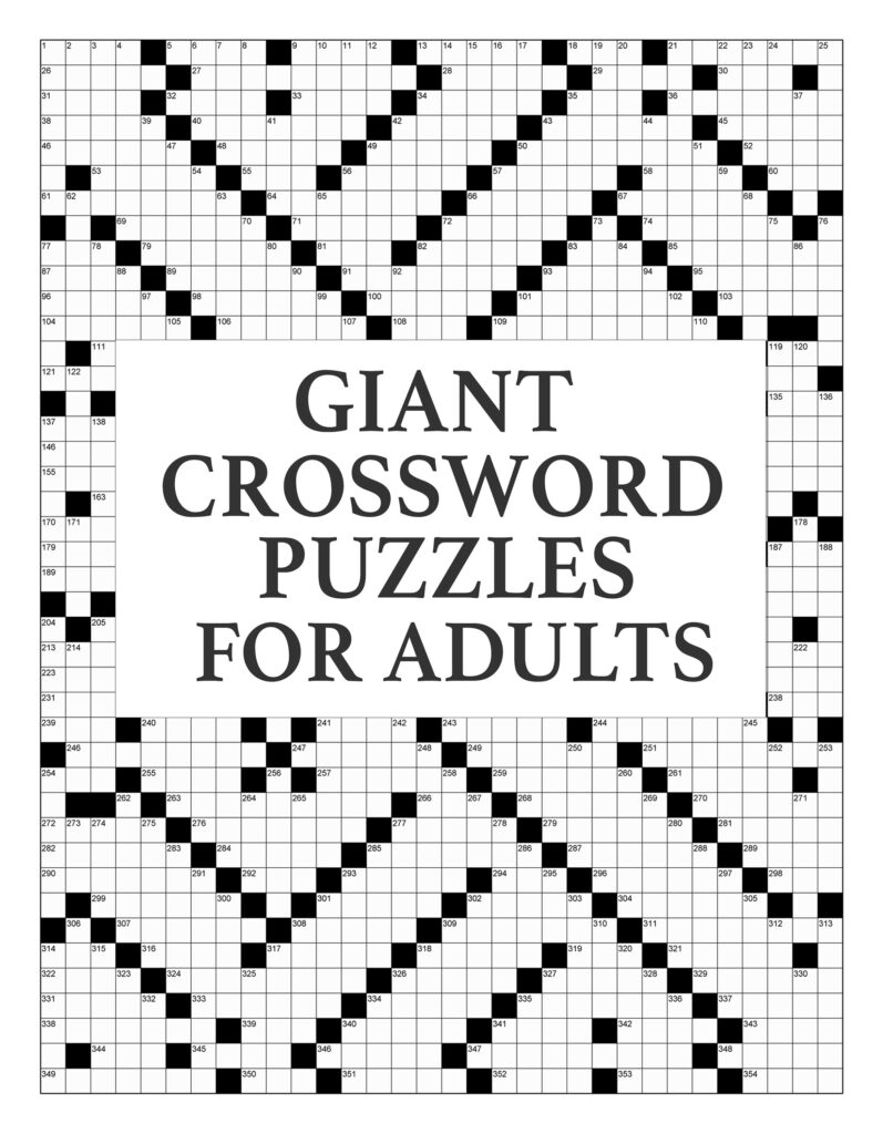 Giant Crossword Puzzles Free Crossword Puzzles Printable