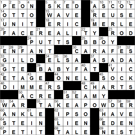 Hairstyles Crossword Tracker Hairstyles6g