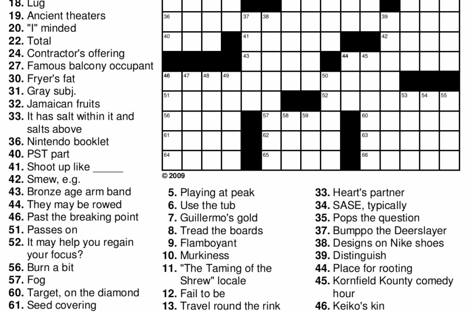 Healthy Eating Crossword Wordmint Printable Crossword Puzzles About