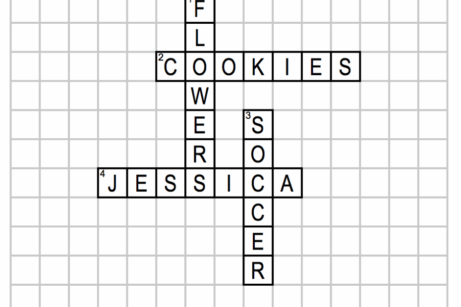 How To Use My Crossword Maker To Make Your Family Name Crossword Art