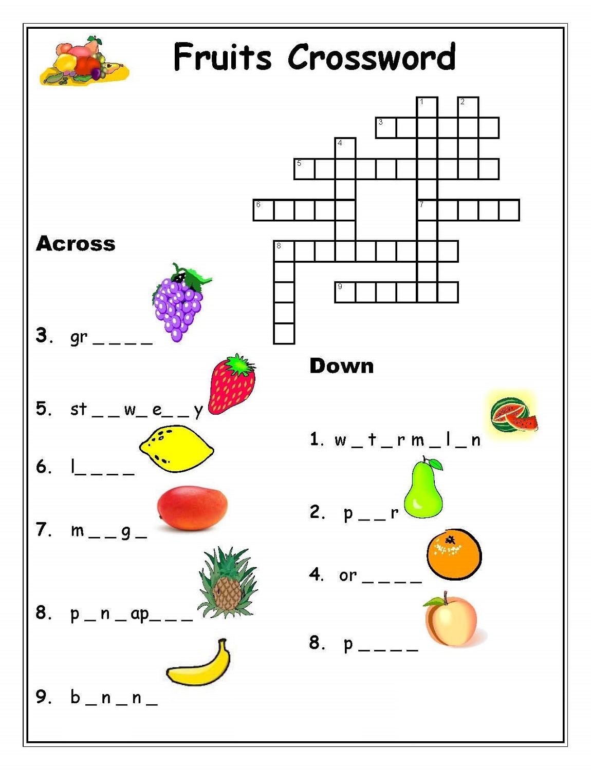 Kids Puzzles Printable