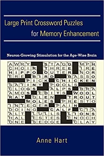 Large Print Crossword Puzzles For Memory Enhancement RYSELTOYS