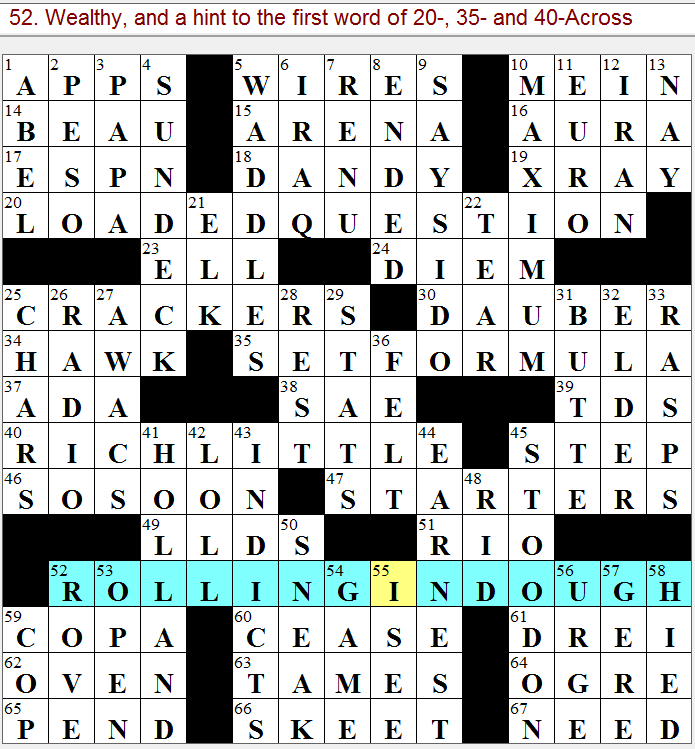 Latimes Crossword Corner