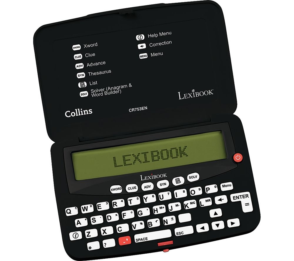 LEXIBOOK Collins Crossword Solver 10218848 Currys Price Tracker 