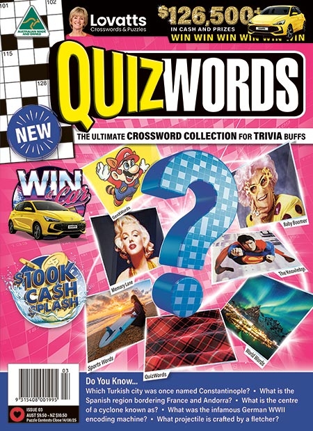Lovatts Crossword Puzzle Magazines Subscribe Save 