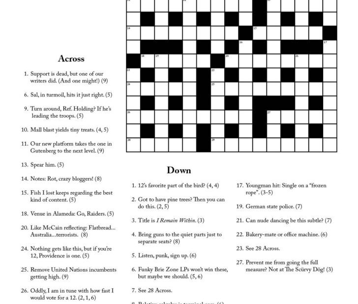 Lovatts Cryptic Crosswords Printable James Crossword Puzzles