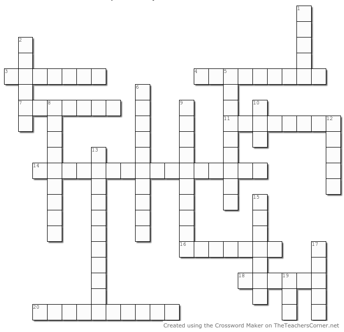 March 2021 Crossword The Crusader News