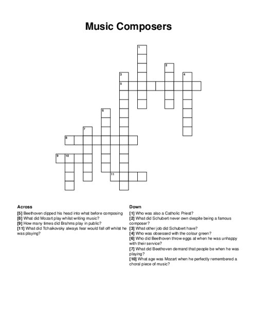 Marvel Crossword Puzzle