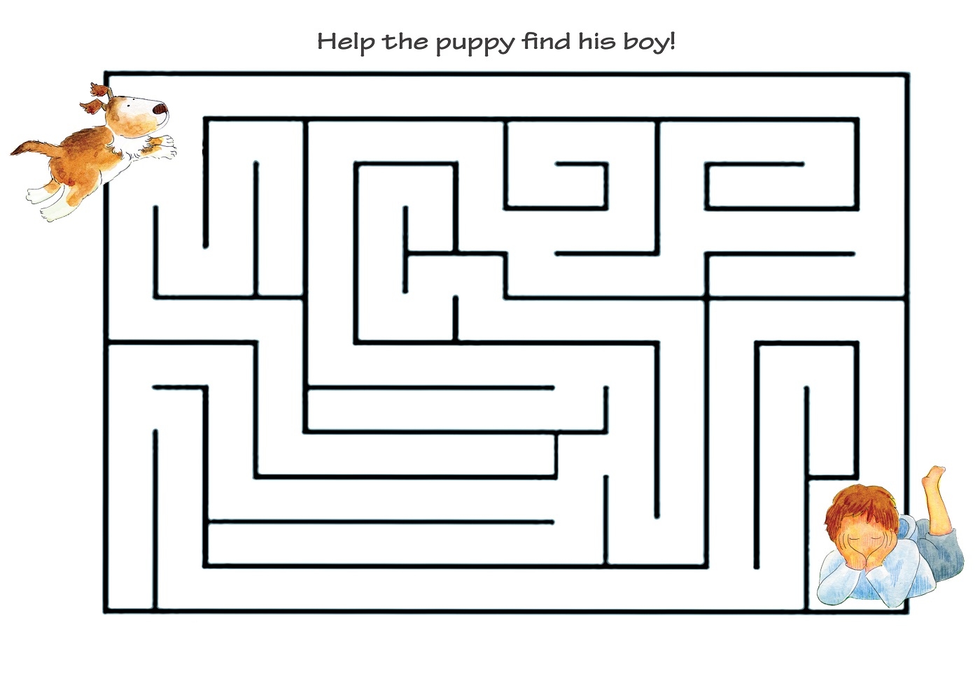 Maze Puzzle Printable Prntbl concejomunicipaldechinu gov co
