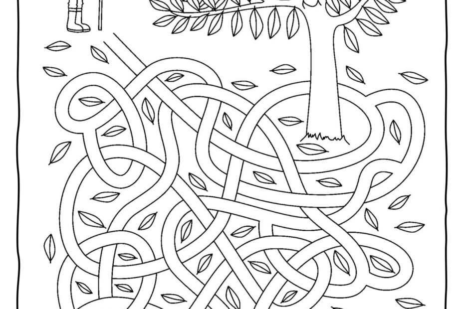 Maze Puzzle Printable Prntbl concejomunicipaldechinu gov co