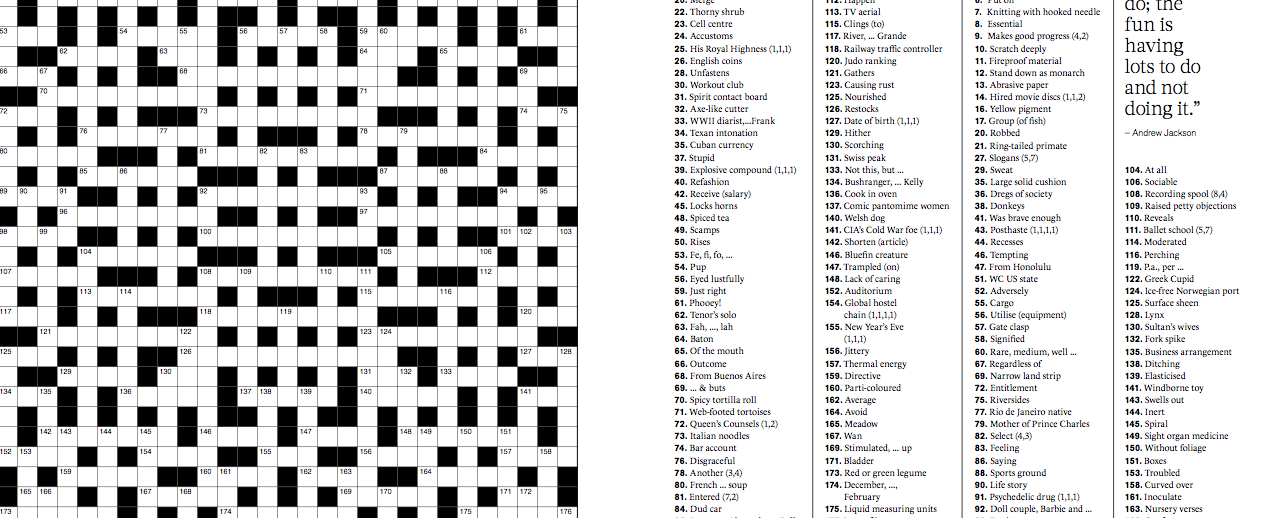 Mega Crossword MiNDFOOD Mega Crossword MiNDFOOD