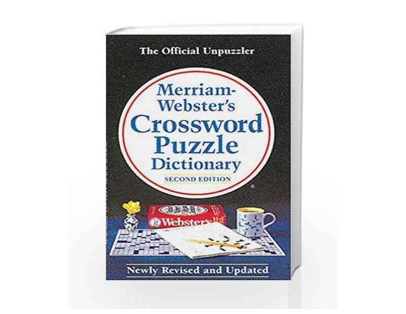 Merriam Webster 39 s Dictionary Of Crossword Puzzle By Merriam Webster 39 s