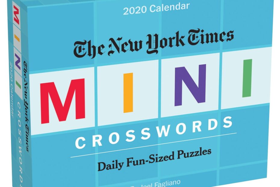 Ny Times Crossword Puzzle Calendar Coral Dierdre