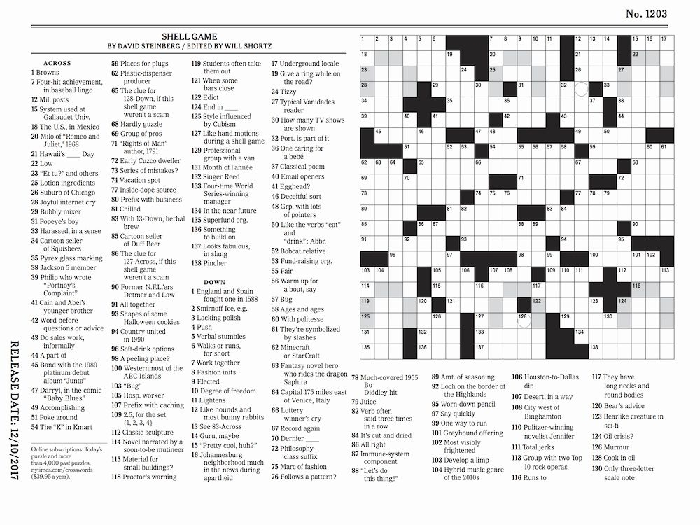 Ny Times Free Daily Crossword Tolfrex