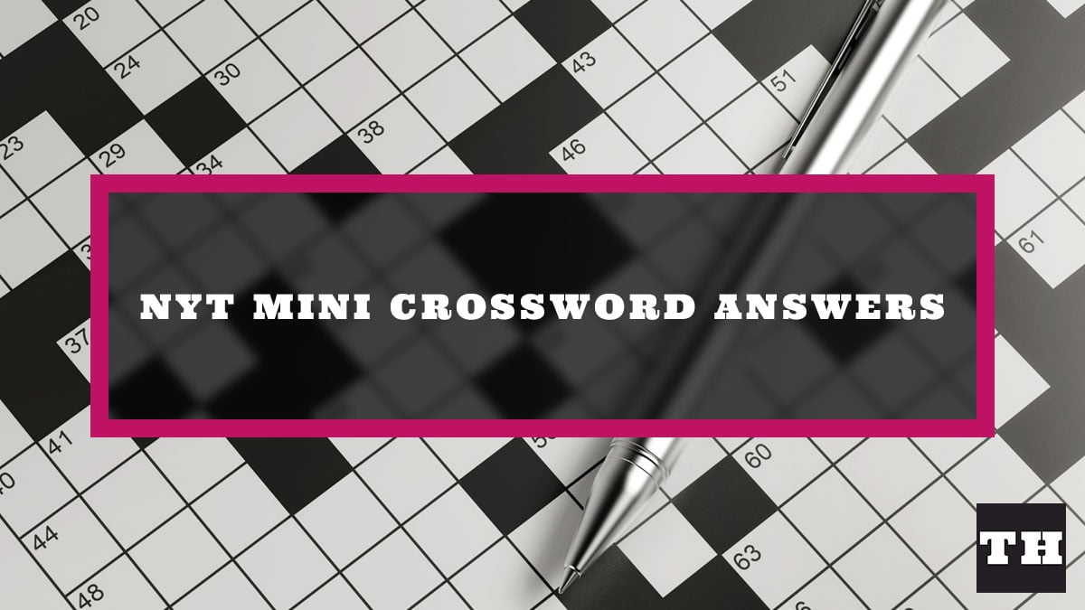 Ny Times Mini Crossword Answer Nyt Mini Crossword Answers To