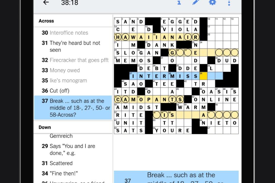 NYTimes Crossword For Android APK Download