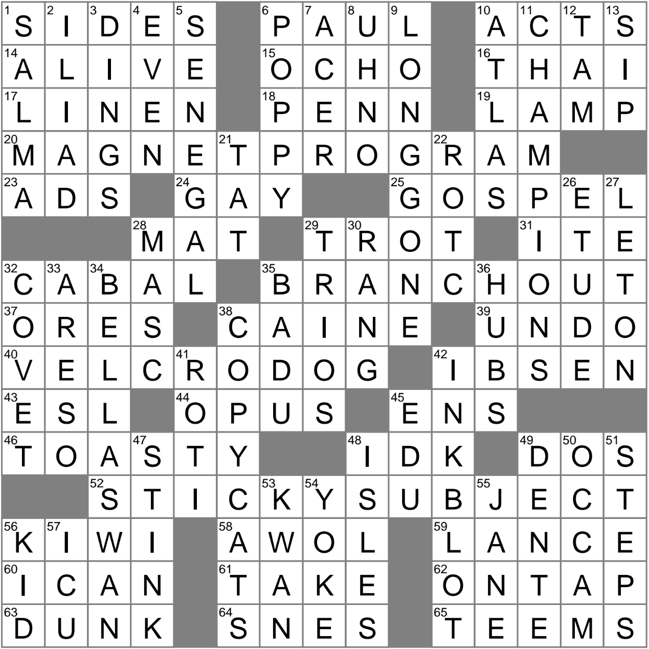Of The Distant Past Crossword Clue Archives LAXCrossword