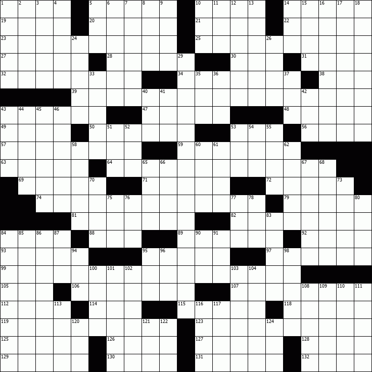 Onlinecrosswords Net Printable Daily