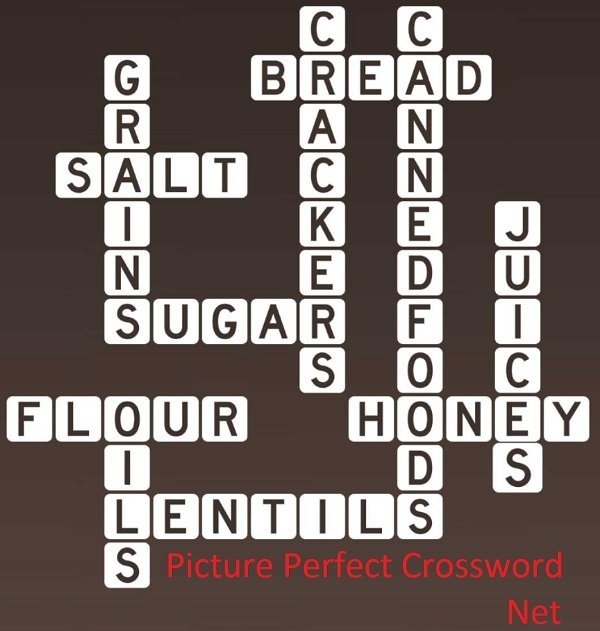 Perfect For The Pantry Picture Perfect Crossword