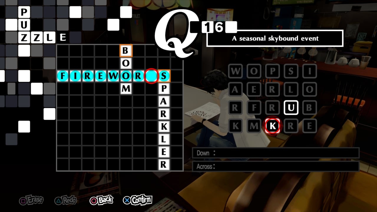 Persona 5 Crossword Mramela