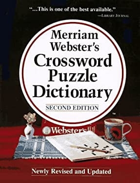 Pre Owned Merriam Webster 39 s Crossword Puzzle Dictionary 9780877791218 