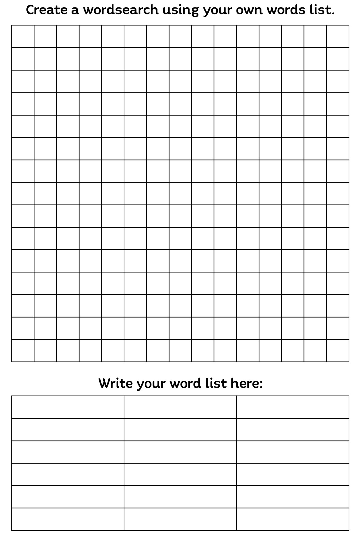 Printable Blank Crossword Grid Printable JD