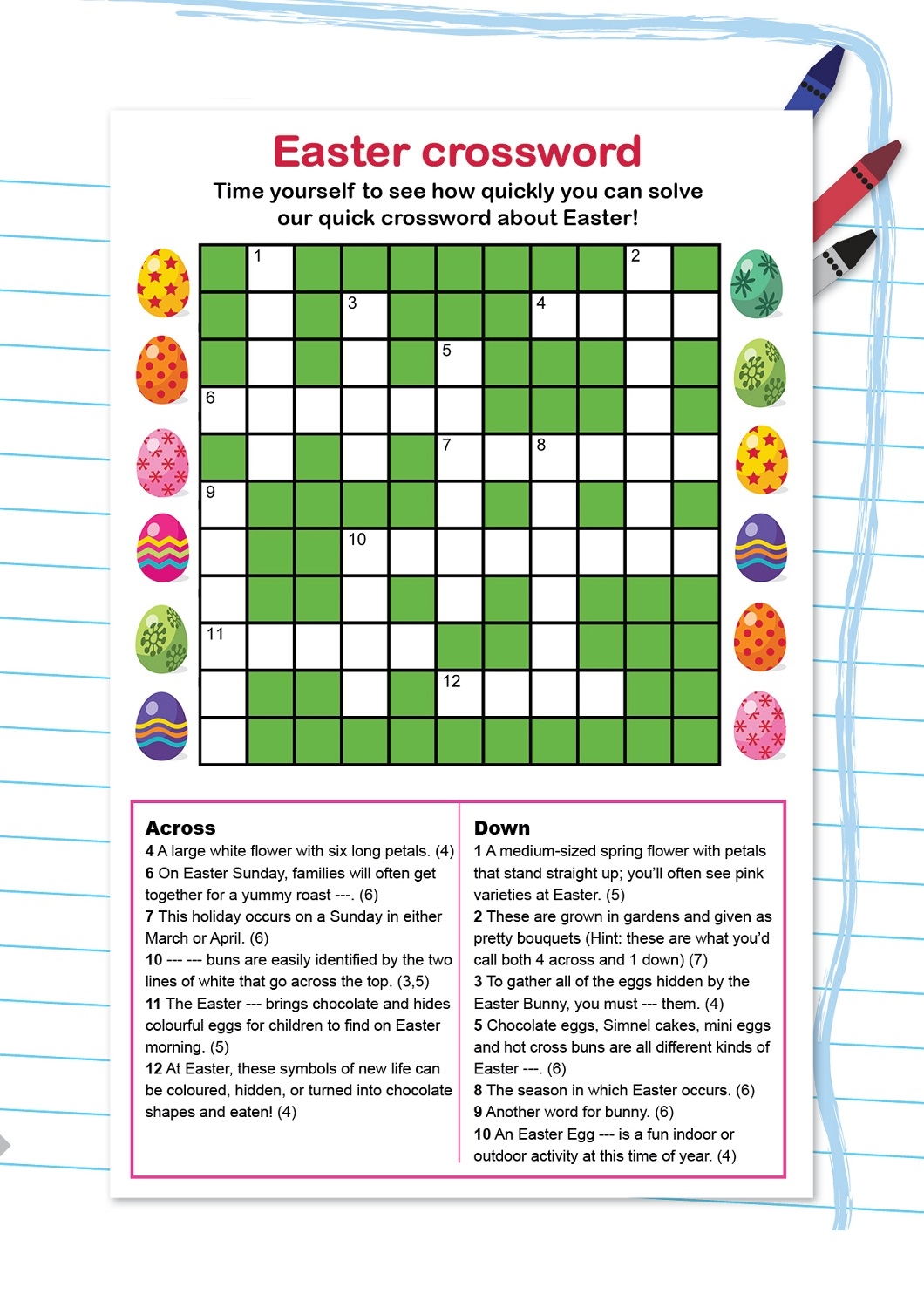 Printable Cross Word Search Puzzles