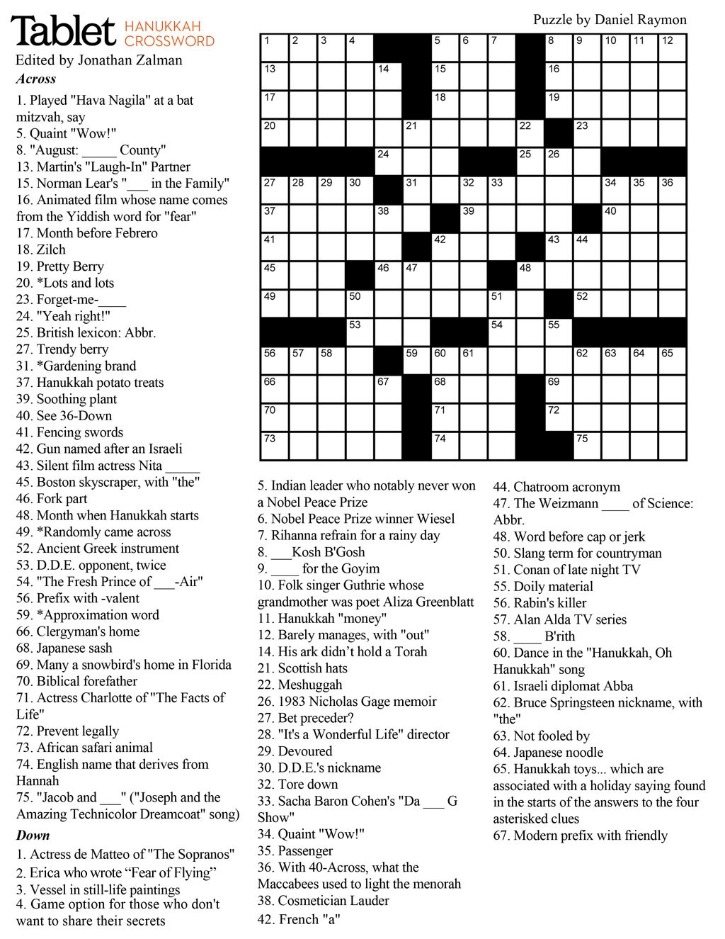 Printable Crossword Clue Printable Crossword Puzzles