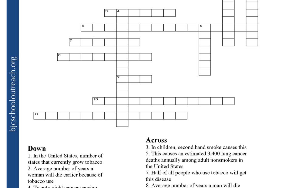 Printable Crossword Puzzle With Word Bank Printable Crossword Puzzles