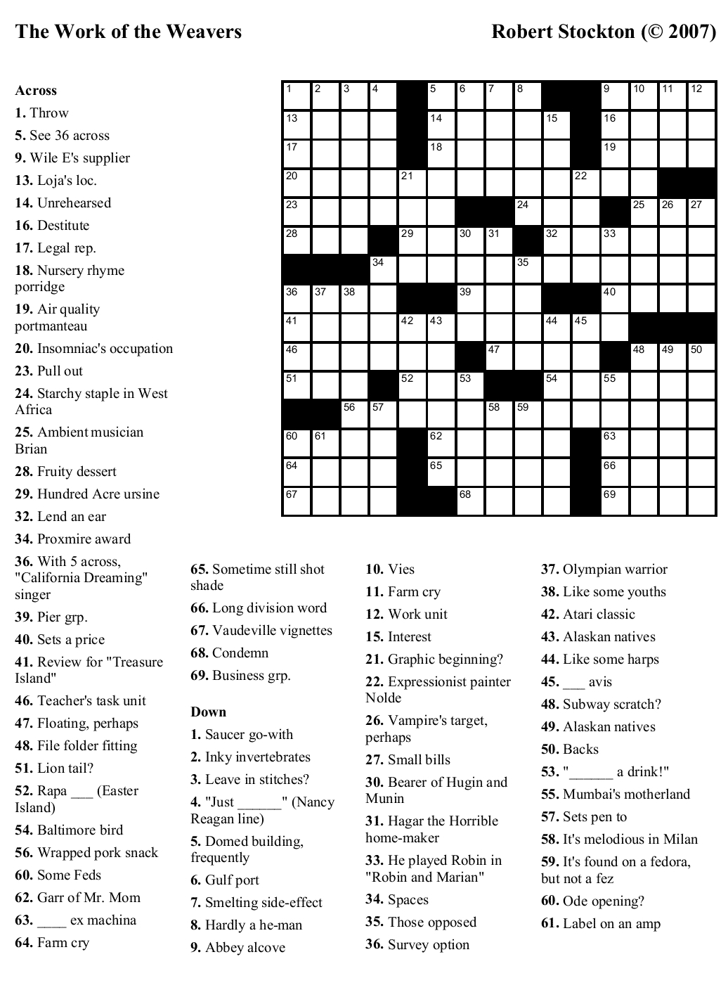 Printable Crossword Puzzles For 8 Year Olds James Crossword Puzzles