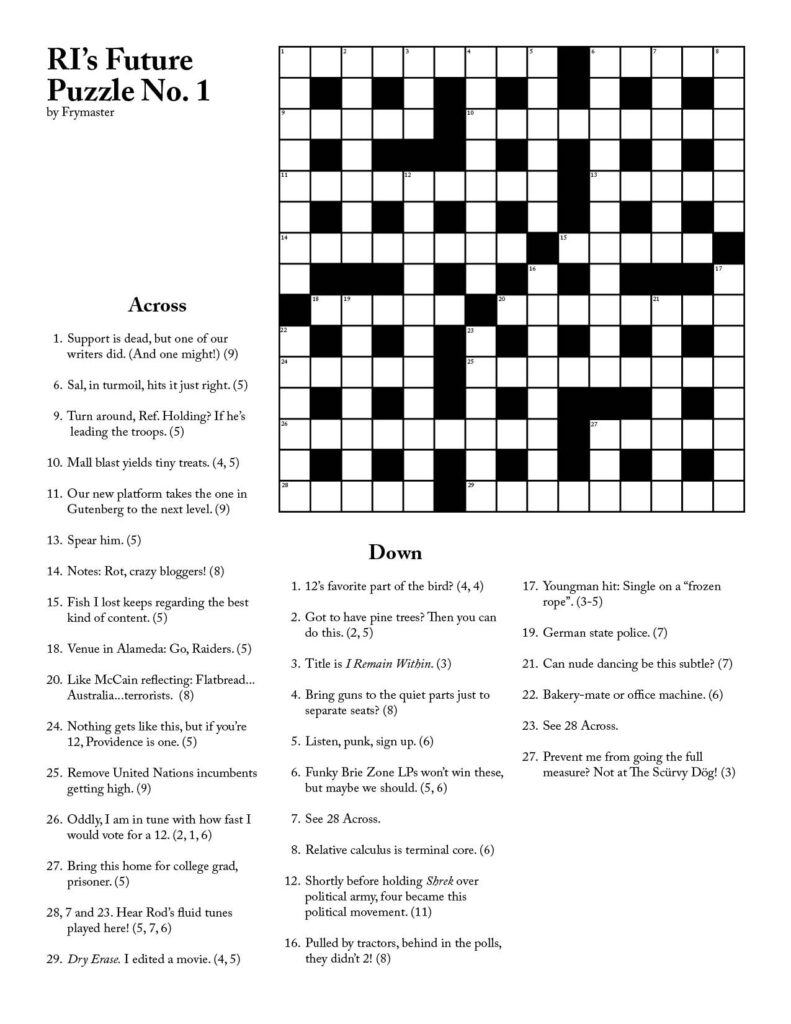 Printable Cryptic Crosswords Printable Template 2021 James Crossword 