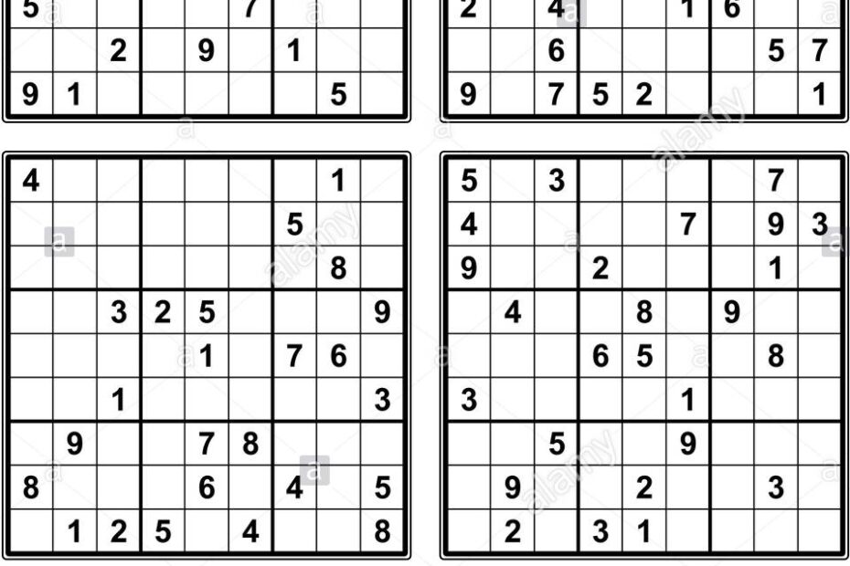Printable Easy Sudoku Puzzles Andgolf