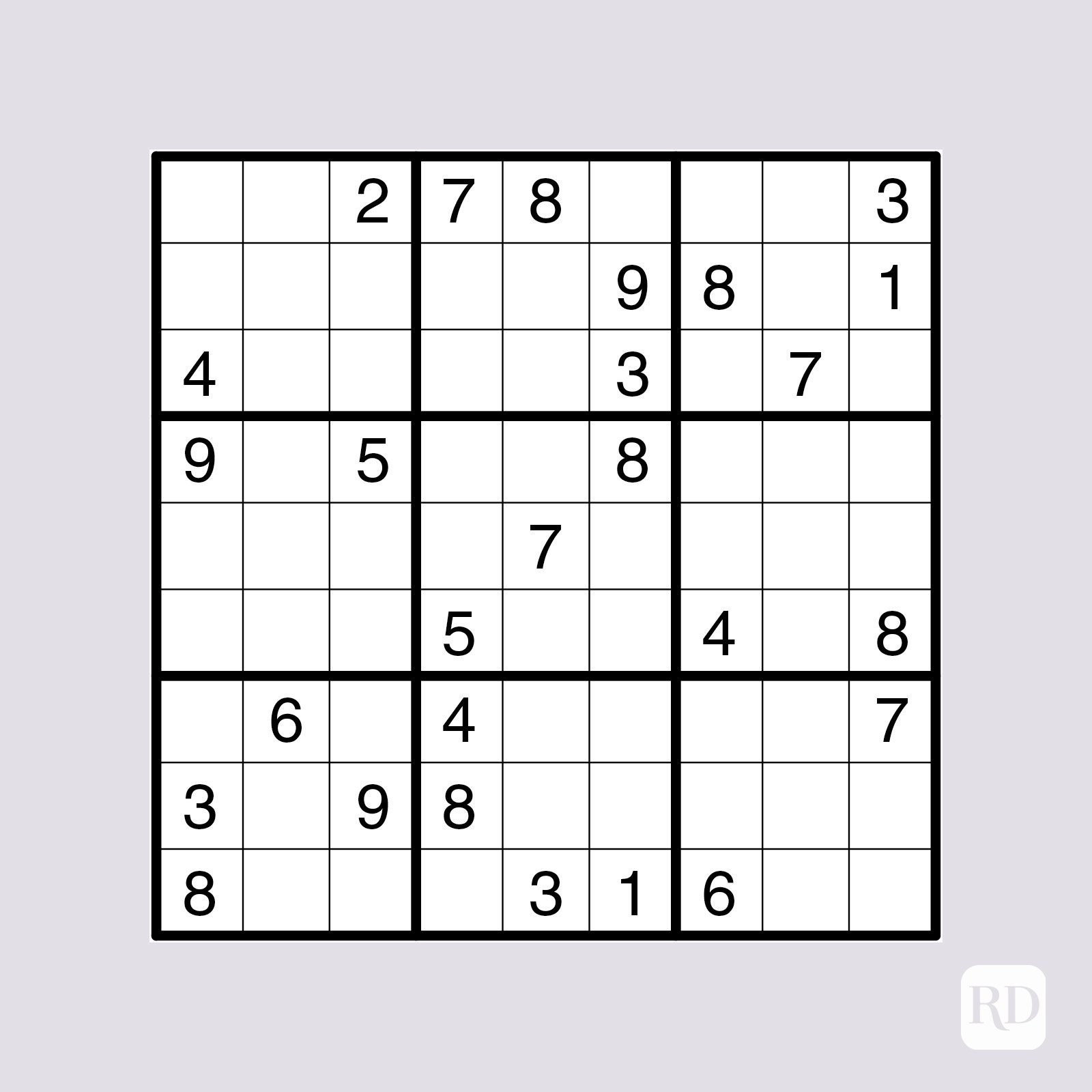Printable Free Classic Sudoku Puzzles Sudoku Puzzles Printable