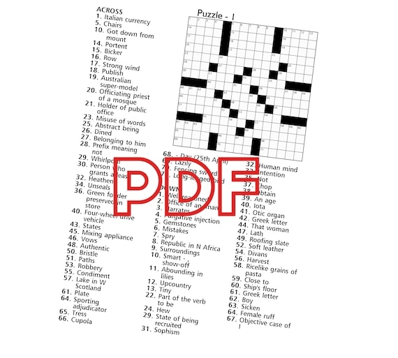 Printable Golf Crossword Puzzles Printable Crossword 47 OFF