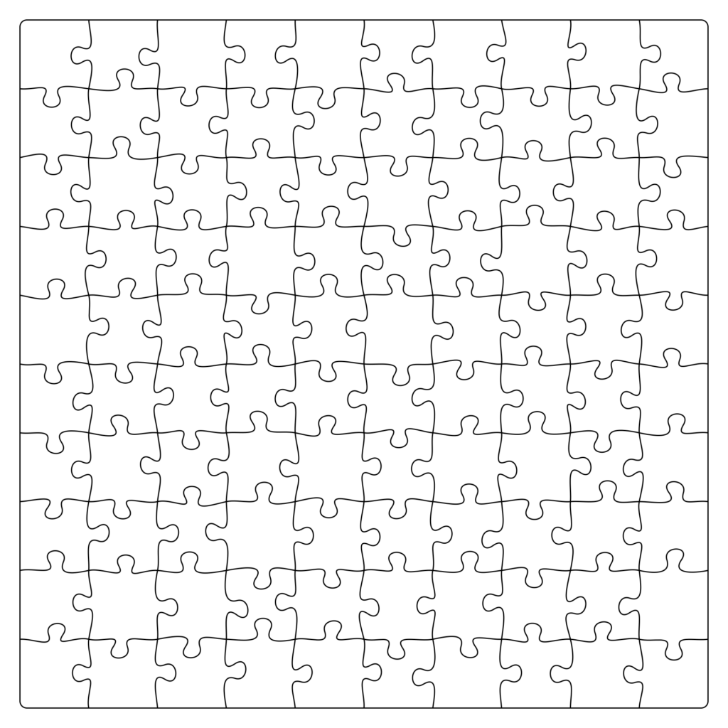 Printable Jigsaw Puzzle Pieces Free Crossword Puzzles Printable