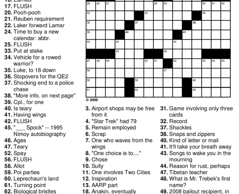 Printable Marathi Crossword Puzzles Download FreePrintable me