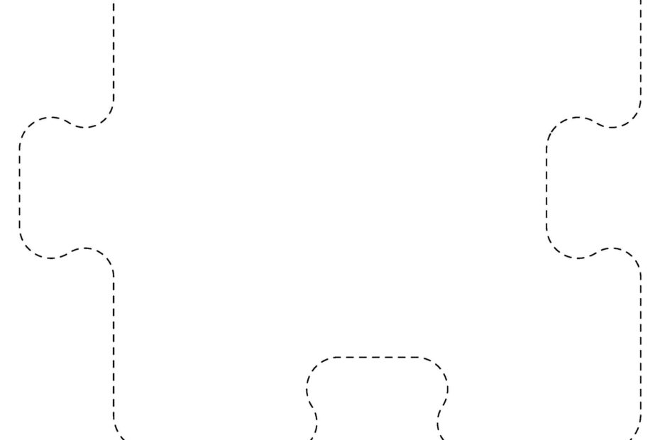 Printable Puzzle Piece Template Printable Calendar