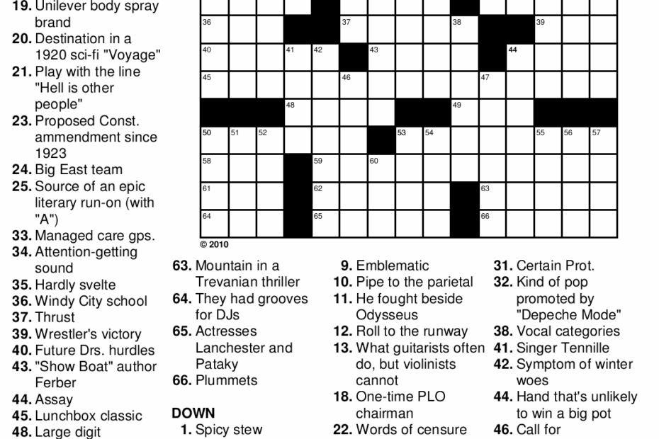 Printable Puzzles For 11 Year Olds Printable Crossword Puzzles