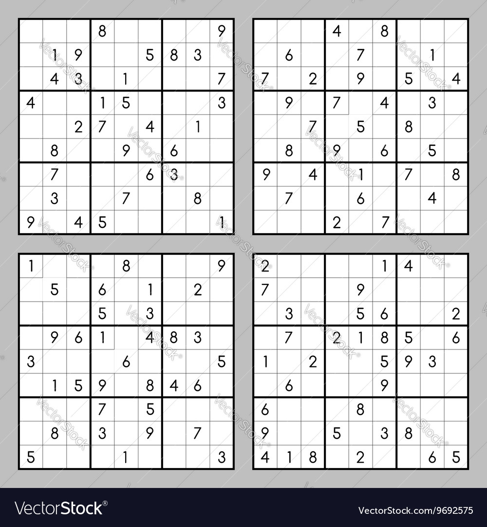 Printable Soduku Puzzles