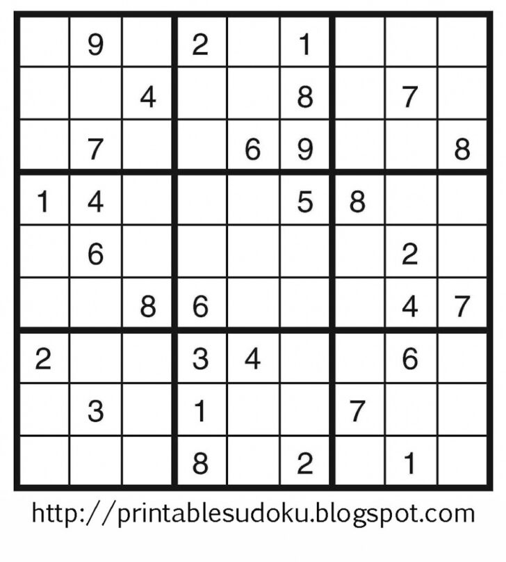Printable Sudoku Puzzles Krazydad Printable Crossword Puzzles Sudoku 