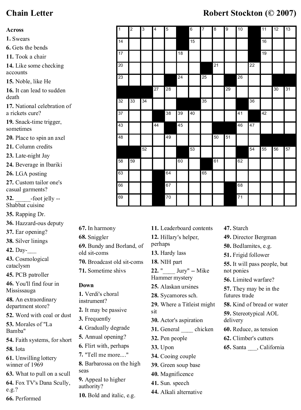 Printable Sun Crossword Printable Crossword Puzzles James Crossword 