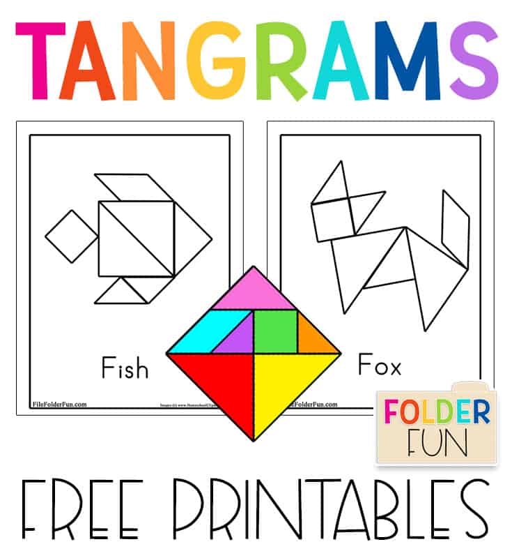 Printable Tangram Puzzles Images go banana