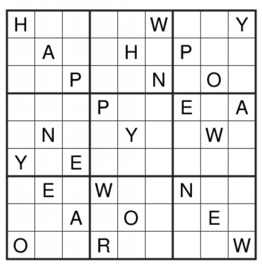 Printable Word Sudoku Puzzles Free Free Printable Sud Vrogue co