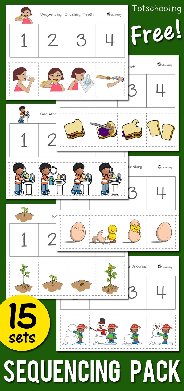 Sequence Activities For First Grade