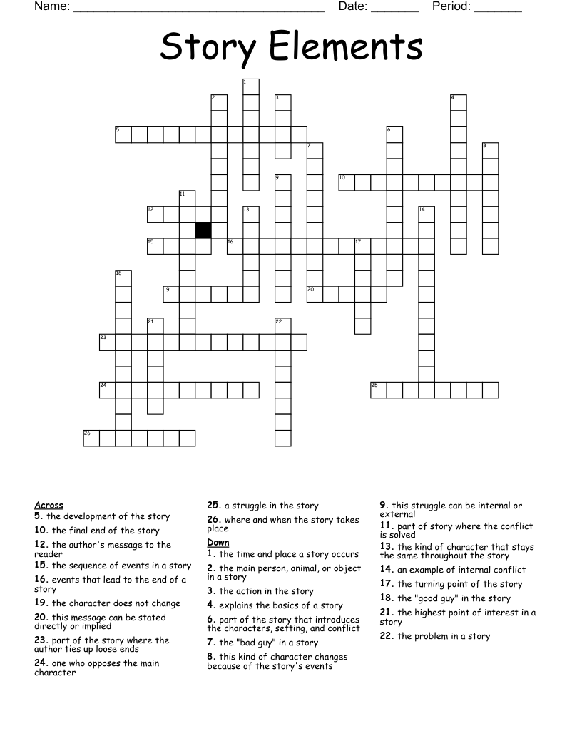 Short Peaceful Poem Crossword Puzzle Answers Sitedoct