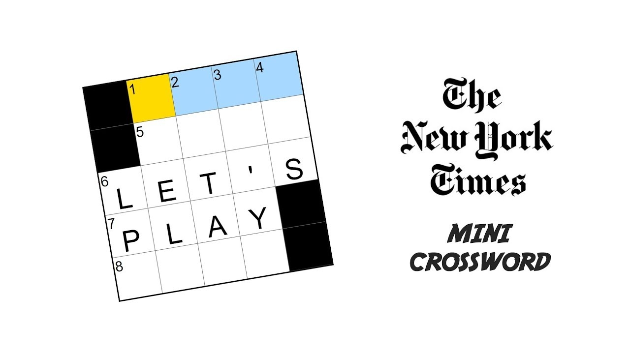 Solve Today 39 s Mini Crossword Puzzle Brain Teasers Hints Inside