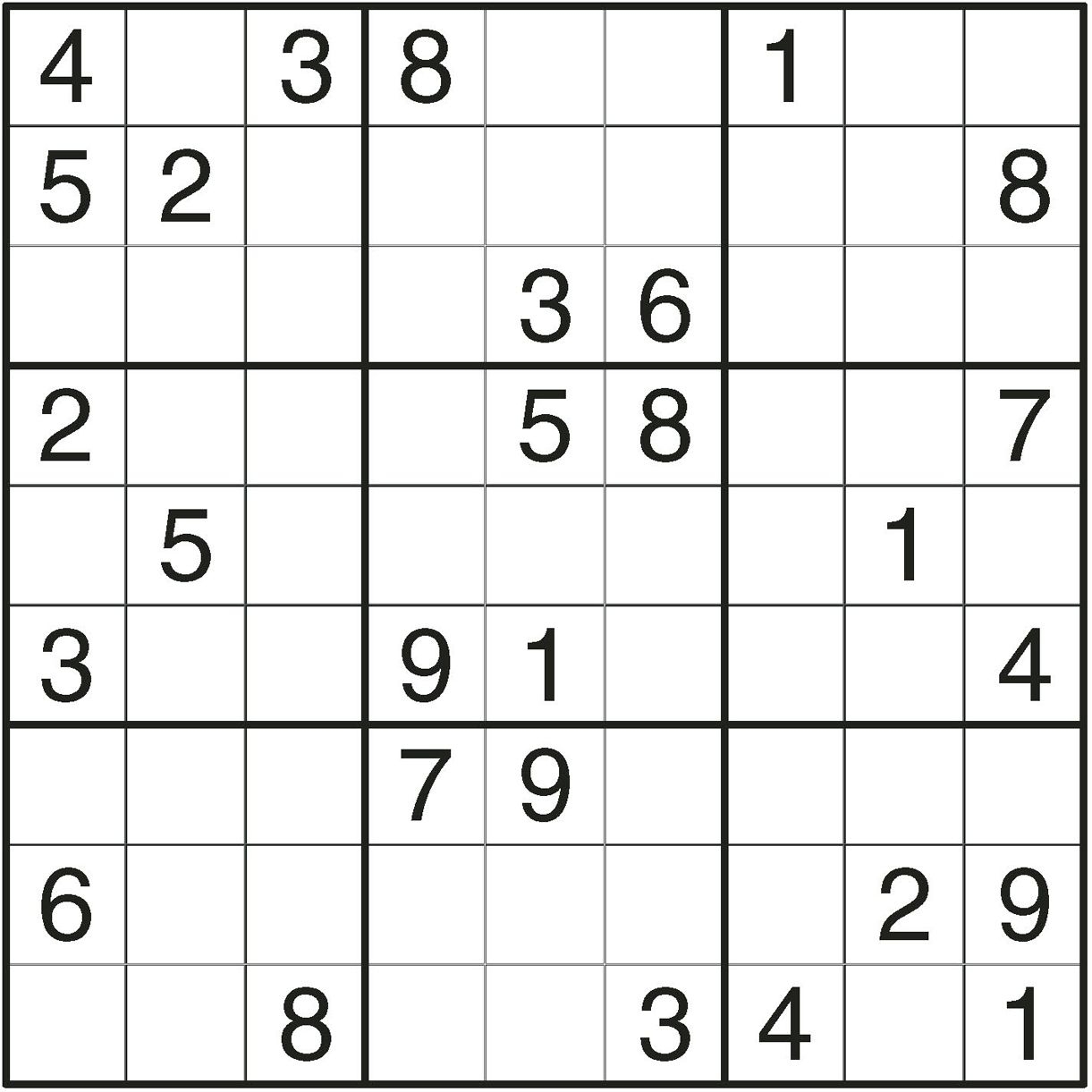 Sudoku Printable Medium Hard Sudoku Puzzles Printable